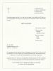 Overlijding brief