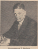 J.Ruckert  Burgermeester 