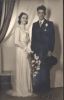 Trouwfoto  Cornelis Johannes Bakkum en Gertrudis Maria Welboren